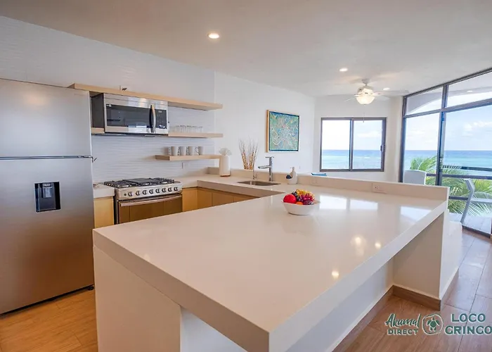 Luna Azul 8: Beachfront Paradise In * Akumal