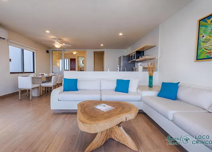 Luna Azul 8: Beachfront Paradise In Сasa de vacaciones *