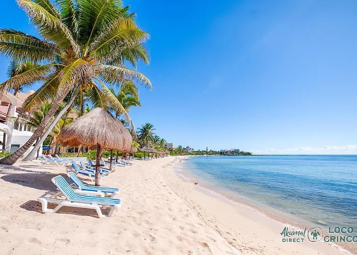 Сasa de vacaciones Luna Azul 8: Beachfront Paradise In *