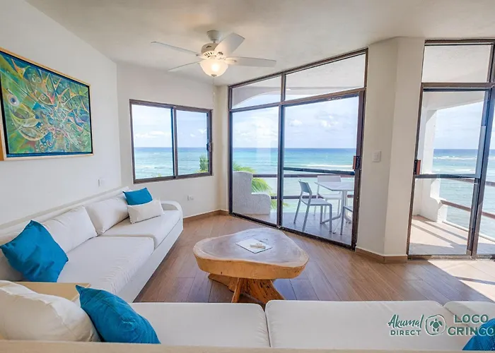 Сasa de vacaciones Luna Azul 8: Beachfront Paradise In Akumal